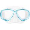 imageCressi Dual Lens Diving Mask  Reduced Fogging for Clearer Visibility Underwater  Prisma Mask Designed in ItalyClearAquamarine