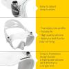imageCressi F1 Scuba Diving Snorkeling Frameless Mask  Perfect Seal Silicone Skirt  Designed in Italy by CressiBlue