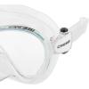 imageCressi F1 Scuba Diving Snorkeling Frameless Mask  Perfect Seal Silicone Skirt  Designed in Italy by CressiClearClearBlack