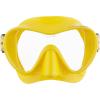 imageCressi F1 Scuba Diving Snorkeling Frameless Mask  Perfect Seal Silicone Skirt  Designed in Italy by CressiYellow