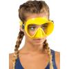 imageCressi F1 Scuba Diving Snorkeling Frameless Mask  Perfect Seal Silicone Skirt  Designed in Italy by CressiYellow