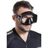 imageCressi Frameless Adult Scuba Diving Mask Wide Visibility Silicone Skirt SF1  Quality Since 1946Black