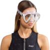 imageCressi LINCE Adult Scuba Diving Snorkeling and Freediving Mask  Cressi 100 Made in Italy Since 1946ClearPink