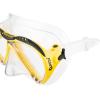 imageCressi LINCE Adult Scuba Diving Snorkeling and Freediving Mask  Cressi 100 Made in Italy Since 1946ClearYellow