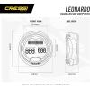 imageCressi Leonardo 20 Underwater SingleButton Scuba Dive Computer 3 Modes Air Nitrox Gage UserFriendly Menu  Designed and Made in ItalyBlackYellow