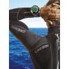 imageCressi Leonardo 20 Underwater SingleButton Scuba Dive Computer 3 Modes Air Nitrox Gage UserFriendly Menu  Designed and Made in ItalyBlackYellow