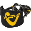 imageCressi Neoprene Mask Strap Cover  Prevents Discomfort and Protects Mask Strap  Simply Neo Mask Strap CoverBlackYellow