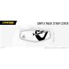 imageCressi Neoprene Mask Strap Cover  Prevents Discomfort and Protects Mask Strap  Simply Neo Mask Strap CoverBlueWhite