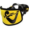 imageCressi Neoprene Mask Strap Cover with Ponytail Opening Keep Hair Tied and Secure with No TanglesYellowBlack