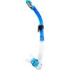 imageCressi Panoramic Wide View Mask ampamp Dry Snorkel Kit for Snorkeling Scuba Diving  Pano 3 ampamp Supernova Dry Designed in ItalyClearTranslucent Aquamarine