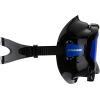 imageCressi Perfect View Scuba Diving Snorkeling Mask in Pure Comfortable Silicone  Available with Different Panoramic Lenses  Liberty Designed in ItalyBlackBlue