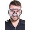 imageCressi Perfect View Scuba Diving Snorkeling Mask in Pure Comfortable Silicone  Available with Different Panoramic Lenses  Liberty Designed in ItalyClearBlack