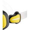 imageCressi Perfect View Scuba Diving Snorkeling Mask in Pure Comfortable Silicone  Available with Different Panoramic Lenses  Liberty Triside Designed in ItalyClearYellowBlack