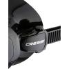 imageCressi Perfect View Scuba Diving Snorkeling Mask in Pure Comfortable Silicone  Liberty Duo Designed in ItalyBlackBlack