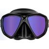 imageCressi Perfect View Scuba Diving Snorkeling Mask in Pure Comfortable Silicone  Liberty Duo Designed in ItalyBlackBlack