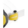 imageCressi Perfect View Scuba Diving Snorkeling Mask in Pure Comfortable Silicone  Liberty Duo Designed in ItalyBlackYellow