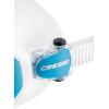 imageCressi Perfect View Scuba Diving Snorkeling Mask in Pure Comfortable Silicone  Liberty Duo Designed in ItalyWhiteTurquoise