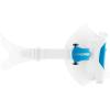 imageCressi Perfect View Scuba Diving Snorkeling Mask in Pure Comfortable Silicone  Liberty Duo Designed in ItalyWhiteTurquoise