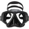 imageCressi Perfect View Scuba and Snorkeling Mask in Pure Comfortable Silicone  Liberty Quattro Designed in ItalyBlackBlackBlack