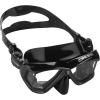 imageCressi Perfect View Scuba and Snorkeling Mask in Pure Comfortable Silicone  Liberty Quattro Designed in ItalyBlackBlackBlack