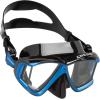 imageCressi Perfect View Scuba and Snorkeling Mask in Pure Comfortable Silicone  Liberty Quattro Designed in ItalyBlackSapphireBlue