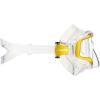 imageCressi Perfect View Scuba and Snorkeling Mask in Pure Comfortable Silicone  Liberty Quattro Designed in ItalyClearYellowSilver
