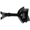 imageCressi Single Lens Frameless Scuba Mask for Good Visibility  FDual Designed in ItalyBlackBlack  UV 380 AG yellowblue lens