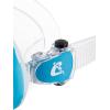 imageCressi Single Lens Frameless Scuba Mask for Good Visibility  FDual Designed in ItalyClearTurquoise
