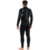 imageOnePiece Scuba Diving Full Wetsuit 5mm7mm Durable Nylon II Neoprene Mens and Ladies  Castoro Designed in Italy7mm Man BlackBlue