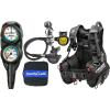 imageCRESSI Start Scuba Diving Gear Package Complete with Start 20 BCD  Mini Console PD2 Gauge  AC2 Compact Regulator Set Fully Assembled Large