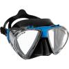 imageCressi Adult Dive Mask with Inclined Lens Lateral Visibility and Silicone Skirt for Scuba Diving  Penta Made in ItalyBlackBlue