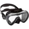 imageCressi AntiFog Wide View Single Lens Scuba Diving and Freediving Masks A1BlackGraphite  Clear Lens