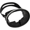 imageCressi Classic RetroStyle Freediving Mask  Oval Tempered Glass Lens  Pacifico Designed in ItalyBlack
