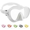 imageCressi F1 Scuba Diving Snorkeling Frameless Mask  Perfect Seal Silicone Skirt  Designed in Italy by CressiWhite