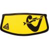 imageCressi Neoprene Mask Strap Cover  Prevents Discomfort and Protects Mask Strap  Simply Neo Mask Strap CoverYellowBlack