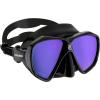 imageCressi Perfect View Scuba Diving Snorkeling Mask in Pure Comfortable Silicone  Liberty Duo Designed in ItalyBlackBlack