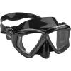 imageCressi Perfect View Scuba and Snorkeling Mask in Pure Comfortable Silicone  Liberty Quattro Designed in ItalyBlackBlackBlack
