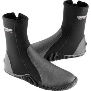 imageAdult Unisex Crew Water Boots for Scuba Diving Surfing Canyoning 5 mm Neoprene Thickness  Isla designed in ItalyBlackBlack