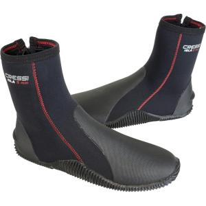 imageAdult Unisex Crew Water Boots for Scuba Diving Surfing Canyoning 5 mm Neoprene Thickness  Isla designed in ItalyBlackRed