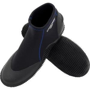 imageCressi Adult Neoprene Diving Boots with AntiSlip Rubber Sole for Water SportsIbiza 3mmBlackBlue