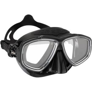 imageCressi Dual Lens Diving Mask  Reduced Fogging for Clearer Visibility Underwater  Prisma Mask Designed in ItalyBlackBlack