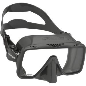 imageCressi Frameless Adult Scuba Diving Mask Wide Visibility Silicone Skirt SF1  Quality Since 1946Titanium