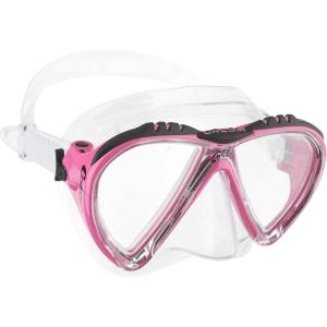 imageCressi LINCE Adult Scuba Diving Snorkeling and Freediving Mask  Cressi 100 Made in Italy Since 1946ClearPink