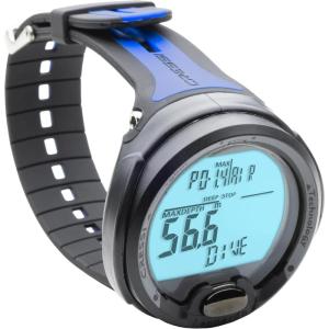 imageCressi Leonardo 20 Underwater SingleButton Scuba Dive Computer 3 Modes Air Nitrox Gage UserFriendly Menu  Designed and Made in ItalyBlackBlue