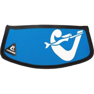 imageCressi Neoprene Mask Strap Cover  Prevents Discomfort and Protects Mask Strap  Simply Neo Mask Strap CoverBlueWhite