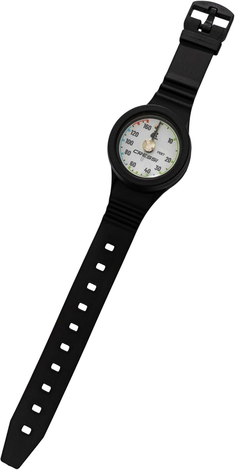 imageCRESSI Wrist Depth Gauge Analogic Depth Gauges White Imperial