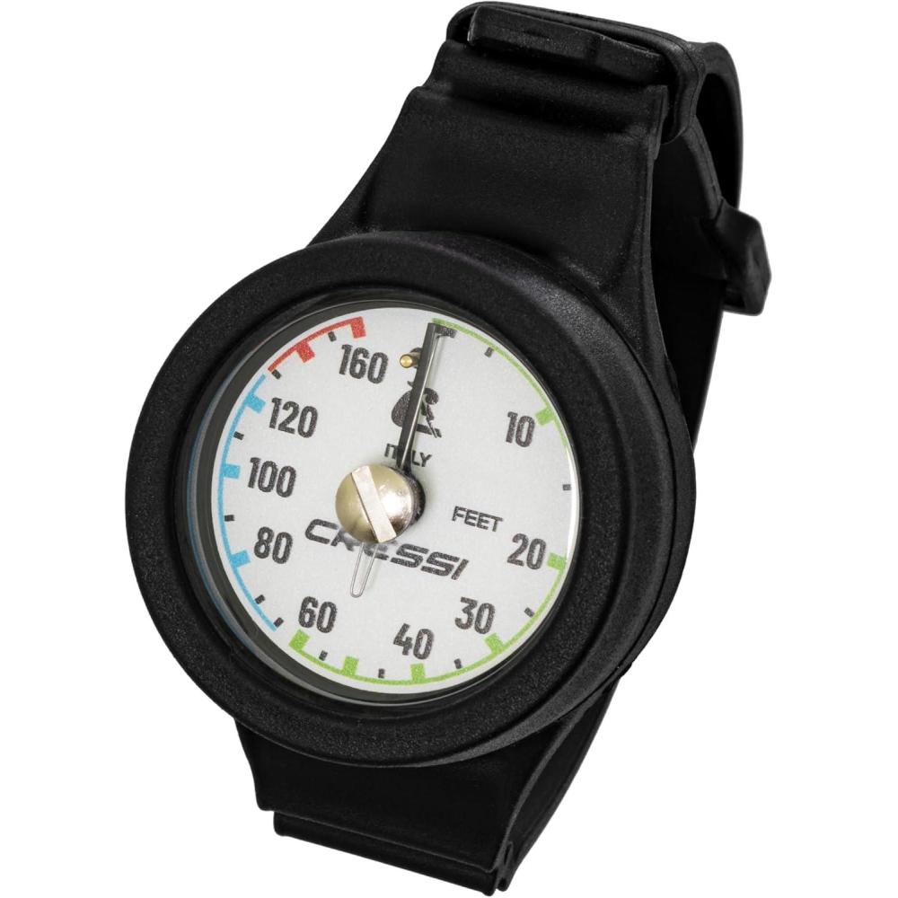 imageCRESSI Wrist Depth Gauge Analogic Depth Gauges White Imperial