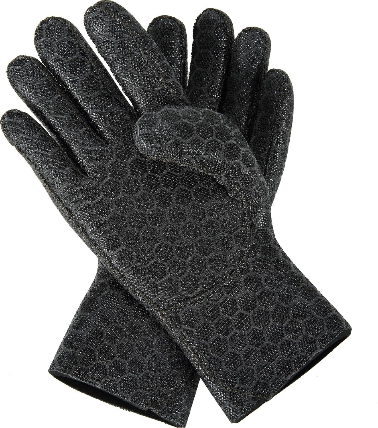 imageCressi Adult 5Fingers Diving Gloves  Neoprene Thermal Protection  for Any Water Activity  High Stretch Gloves Designed in Italy5mm thickness