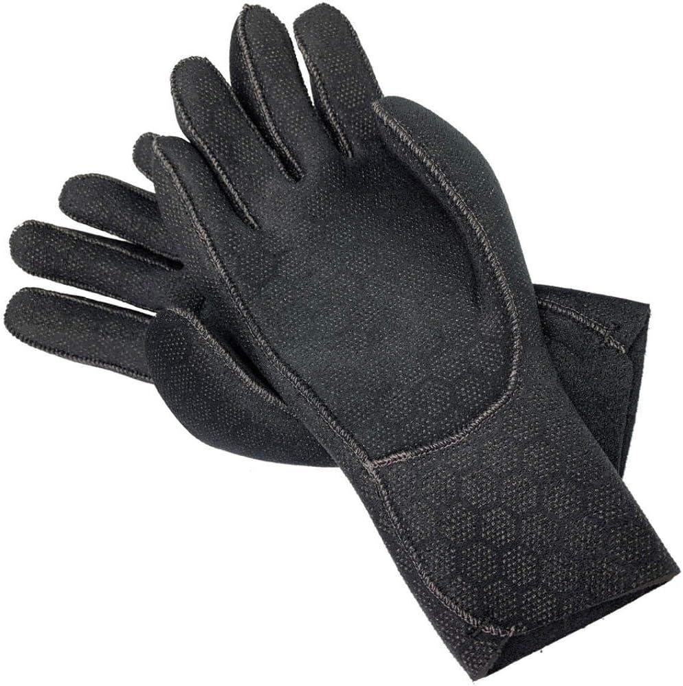 imageCressi Adult 5Fingers Diving Gloves  Neoprene Thermal Protection  for Any Water Activity  High Stretch Gloves Designed in Italy5mm thickness