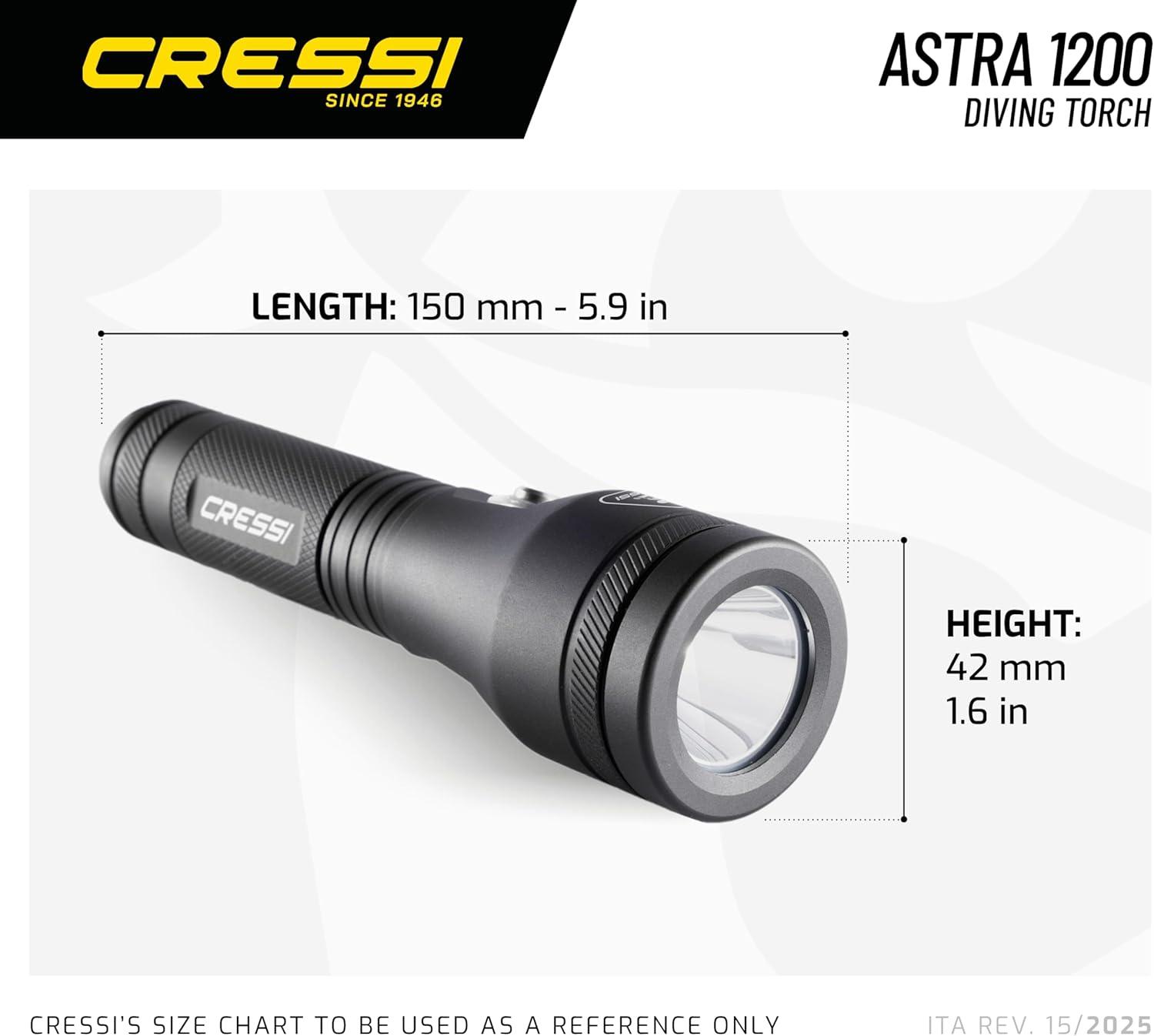imageCressi Astra Underwater Torches 1200 lm1200 lm